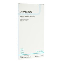 [DEM-00272E] Alginate Dressing DermaGinate® 4 X 8 Inch Rectangle