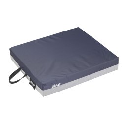 [DRV-14886] Seat Cushion Gel &quot;E&quot; 18 W X 16 L X 3 D Inch Foam / Gel