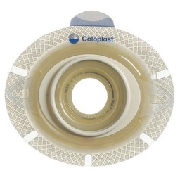 [COL-10045] Ostomy Barrier SenSura® Flex Xpro Trim to Fit, Extended Wear Double Layer Adhesive 70 mm Flange Yellow Code System 3/8-2-1/2 Inch Opening