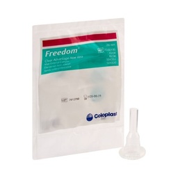 [COL-6200] Male External Catheter Clear Advantage® Self-Adhesive Strip Silicone Medium