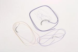 [ETH-J490G] Suture with Needle Coated Vicryl™ Absorbable Coated Undyed Suture Braided Polyglactin 910 Size 5 - 0 18 Inch Suture 1-Needle 11 mm Length 3/8 Circle Reverse Cutting Needle