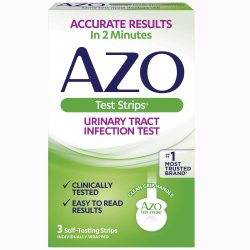 [IHL-787651032672] Urinalysis Test Kit AZO Test Strips® Urinary Tract Infection Detection 3 Tests per Kit (24 Kits per Case)