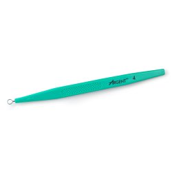 [MCK-16-DC4] Dermal Curette McKesson 5-1/2 Inch Length Flat Textured Handle 4 mm Tip Semi-Sharp Loop Tip