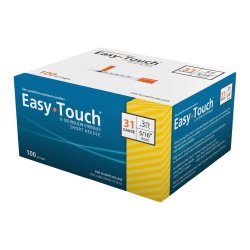 [MHC-831365] Standard Insulin Syringe with Needle EasyTouch™ 0.3 mL 5/16 Inch 31 Gauge NonSafety Thin Wall