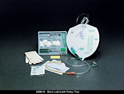 [BAR-899618] Indwelling Catheter Tray Lubricath® Foley 18 Fr. 5 cc Balloon Latex