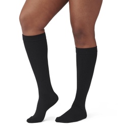 [MDL-MDS1716DBH] CURAD Compression Socks, Knee High, 15-20 mmHg, X-Large / Size D, Black