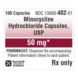 [TRT-13668048201] Minocycline HCl 50 mg Capsule 100 Capsules