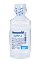 [BAX-2F7113] Irrigation Solution Sterile Water for Irrigation Not for Injection Bottle 500 mL