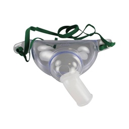 [AIR-001225] Tracheostomy Mask AirLife® Collar Style Adult One Size Fits Most Adjustable Head Strap