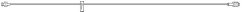 [BAX-2N3349] Extension Set 60 Inch Tubing 2.14 mL Priming Volume DEHP-Free