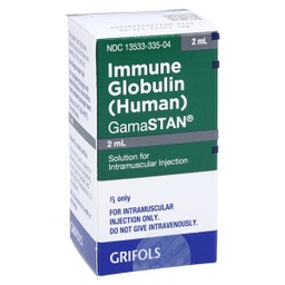 [GRF-13533033504] GamaSTAN™ S/D Immune Globulin Gamma (IgG) (Human), Preservative Free 15% to 18% Injection 2 mL