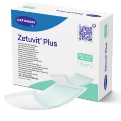 [HAR-413110] Superabsorbent Dressing Zetuvit® Plus Nonwoven / Cellulose 4 X 4 Inch Sterile