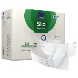 [ABN-1000021291] Incontinence Brief Abena® Slip Premium L3 Adult Large Unisex Disposable Heavy Absorbency