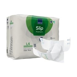 [ABN-1000021292] Unisex Adult Incontinence Brief Abena® Slip Premium L4 Large Disposable Heavy Absorbency
