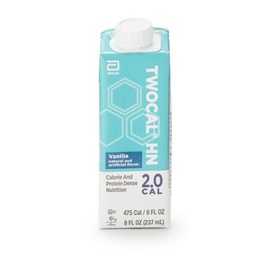 [ABB-64809] Oral Supplement / Tube Feeding Formula TWOCAL® HN Vanilla Flavor Ready to Use 8 oz. Carton