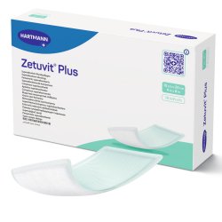 [HAR-413111] Superabsorbent Dressing Zetuvit® Plus Nonwoven / Cellulose 4 X 8 Inch Sterile