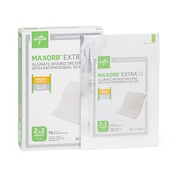 [MDL-MSC9422EP] Silver Calcium Alginate Dressing Maxorb® Extra Ag+ 2 X 2 Inch Square Sterile