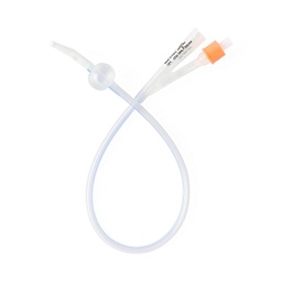 [MDL-DYND11592] Foley Catheter, 100% Silicone, 16 Fr, 10 mL, Coude, 2-Way