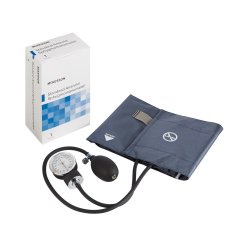 [MCK-01-775-12XNGM] Aneroid Sphygmomanometer Unit McKesson Brand 2-Tubes Pocket Aneroid Adult Large Cuff