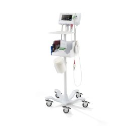 [WEL-7000-MWS] Spot Monitor Classic Mobile Stand Welch Allyn Provides Storage and Cable Management For Use with Welch Allyn Connex Spot Monitors