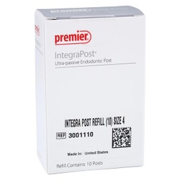 [PMD-3001110] IntegraPost Posts Titanium Size 4 Parallel Sided 10/Pk