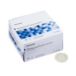[MCK-16-1004] Ultrasound Probe Cover McKesson 1-1/4 X 8 Inch Latex NonSterile For use with Ultrasound Probe