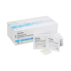 [MCK-268] Obstetrical Wipe McKesson Individual Packet BZK (Benzalkonium Chloride) Clean Scent 100 Count