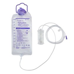 [CAR-B10FD] Enteral Feeding Pump Bag Set Kangaroo OMNI™ 1000 mL NonSterile