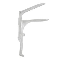 [MCK-210] Vaginal Speculum McKesson Graves NonSterile Office Grade Plastic Medium Double Blade Duckbill Disposable Without Light Source Capability