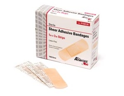 [PRO-P150135] Adhesive Strip 1 X 3 Inch Plastic Rectangle Tan Sterile