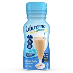 [ABB-57801] Oral Supplement Glucerna® Shake Vanilla Flavor Ready to Use 8 oz. Bottle