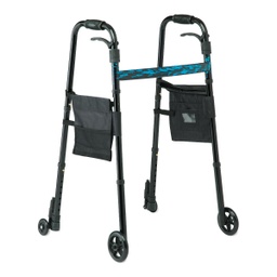 [MDL-MDS86410TRIG] Folding Trigger Walker with 5" Wheels