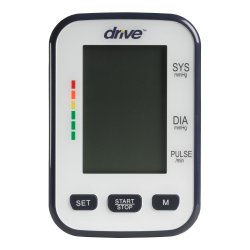 [DRV-BP3400] Home Automatic Digital Blood Pressure Monitor Drive™ Medium Cuff Nylon Cuff 22 - 36 cm Desk Model