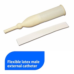 [MDL-DYND12301H] Exo-Cath Latex External Male Catheter Non-Sterile 35mm L 1Ct