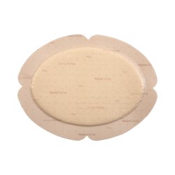 [MOL-583500] Silicone Foam Dressing Mepilex® Border Flex 3.1 X 4 Inch Oval Adhesive with Border Sterile