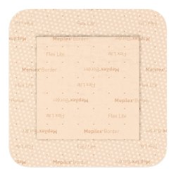 [MOL-581200] Silicone Foam Dressing Mepilex® Border Flex Lite 3 X 3 Inch Square Adhesive with Border Sterile
