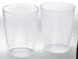 [MDL-DYND80450] Graduated Drinking Cup 9 oz. Clear Plastic Disposable