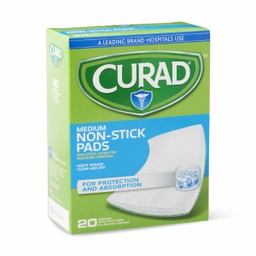 [MDL-CUR47398RB] Adhesive Strip Curad® Cotton / Polyester White 3 X 4 Inch Sterile