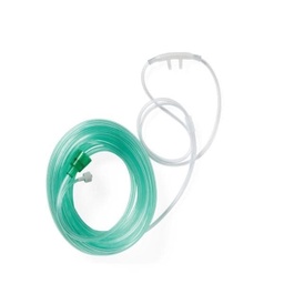 [MDL-HCS4565S] ETCO2 Nasal Cannula Medline SuperSoft Adult Curved Prongs 10 Foot Tubing