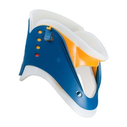 [MCK-16-980010] Rigid Cervical Collar McKesson Preformed Adult One Size Fits Most One-Piece / Trachea Opening Adjustable Neck Circumference