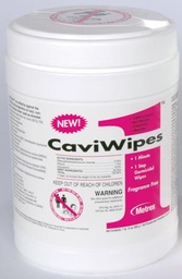 [MET-13-5100] CaviWipes1™ Surface Disinfectant Premoistened Alcohol Based Manual Pull Wipe 160 Count Canister Disposable Alcohol Scent NonSterile