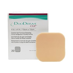 [CON-187658] Hydrocolloid Dressing DuoDERM® CGF® 4 X 4 Inch Square Sterile