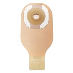 [HOL-8930] Ostomy Pouch One-Piece System 12 Inch Length 13/16 Inch Stoma Drainable Flat, Pre-Cut