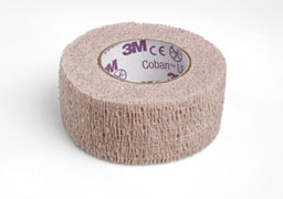 [MMM-2081] Cohesive Bandage 3M™ Coban™ LF 1 Inch X 5 Yard Standard Compression Self-adherent Closure Tan NonSterile