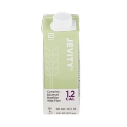 [ABB-64625] Oral Supplement Jevity 1.2 with Fiber® Unflavored Ready to Use 8 oz. Carton